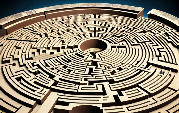 **
A confused person navigating a maze made of tax forms (IRS, IMI, IMT, Imposto de Selo) with Euro symbols scattered around. The overall tone is slightly stressed but with a glimmer of hope in finding a path through. Style: Illustration.
**