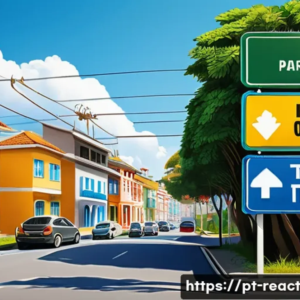 부동산 세금 계획의 단계별 접근 - A detailed, realistic illustration of a Brazilian urban neighborhood showing various types of reside...