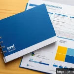 Home 20 부동산 세금 비용 예측하기 - 8%), Escritura Pública and Registo Predial fees, and annual IMI tax. The color scheme uses blue, whi...